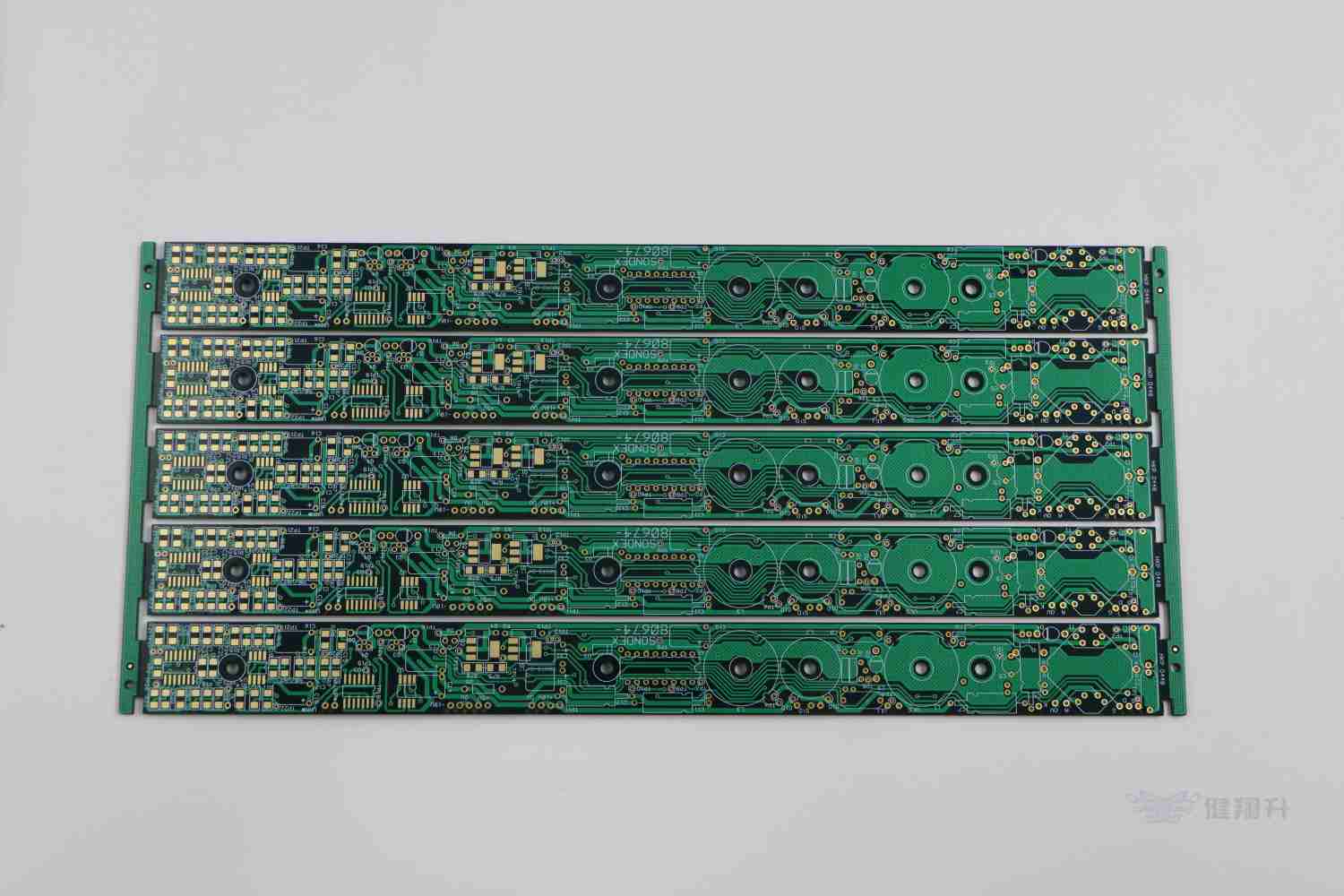 多层PCB拼板实物图