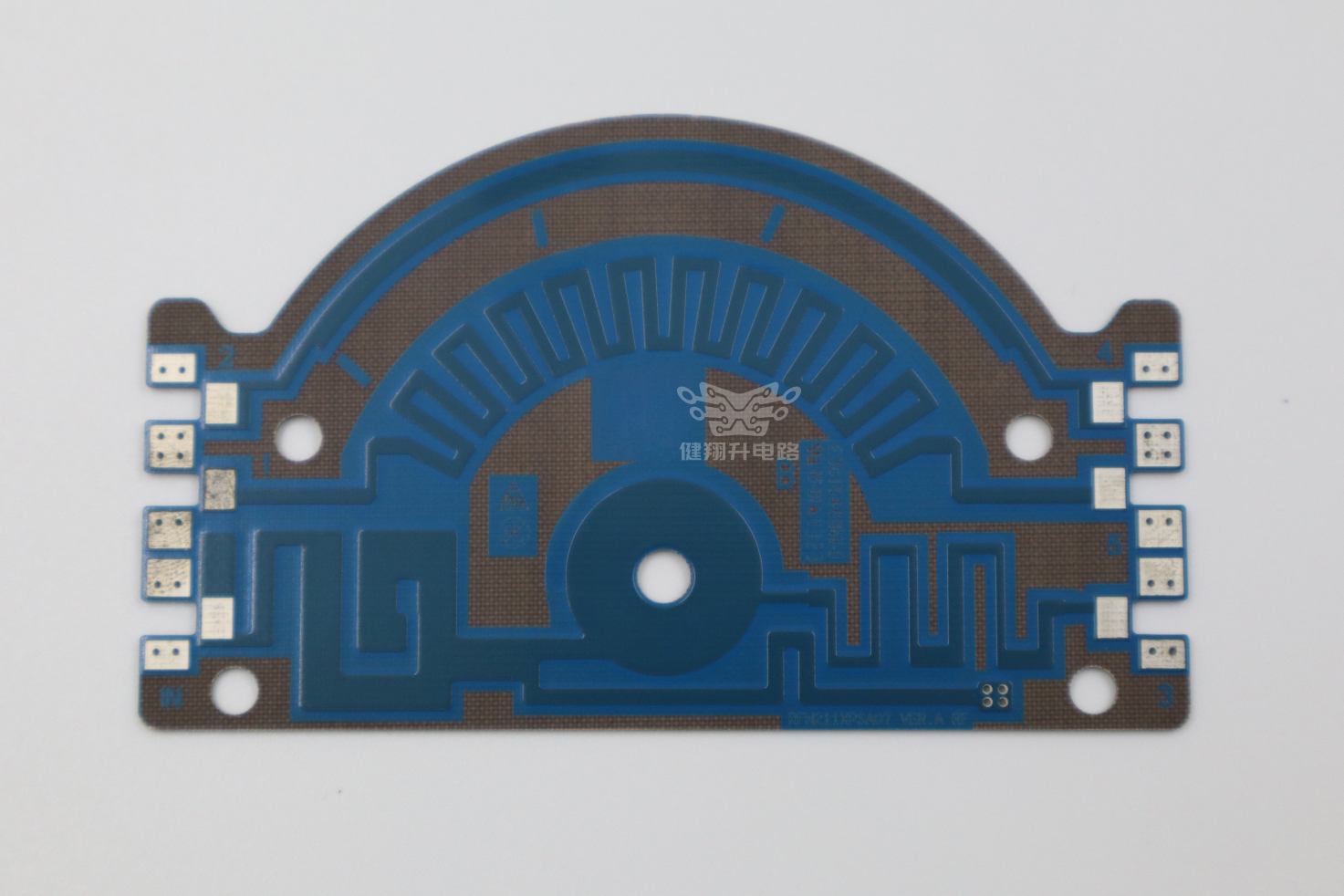 FR4高多层PCB实物样板，展示成品线路与板面工艺
