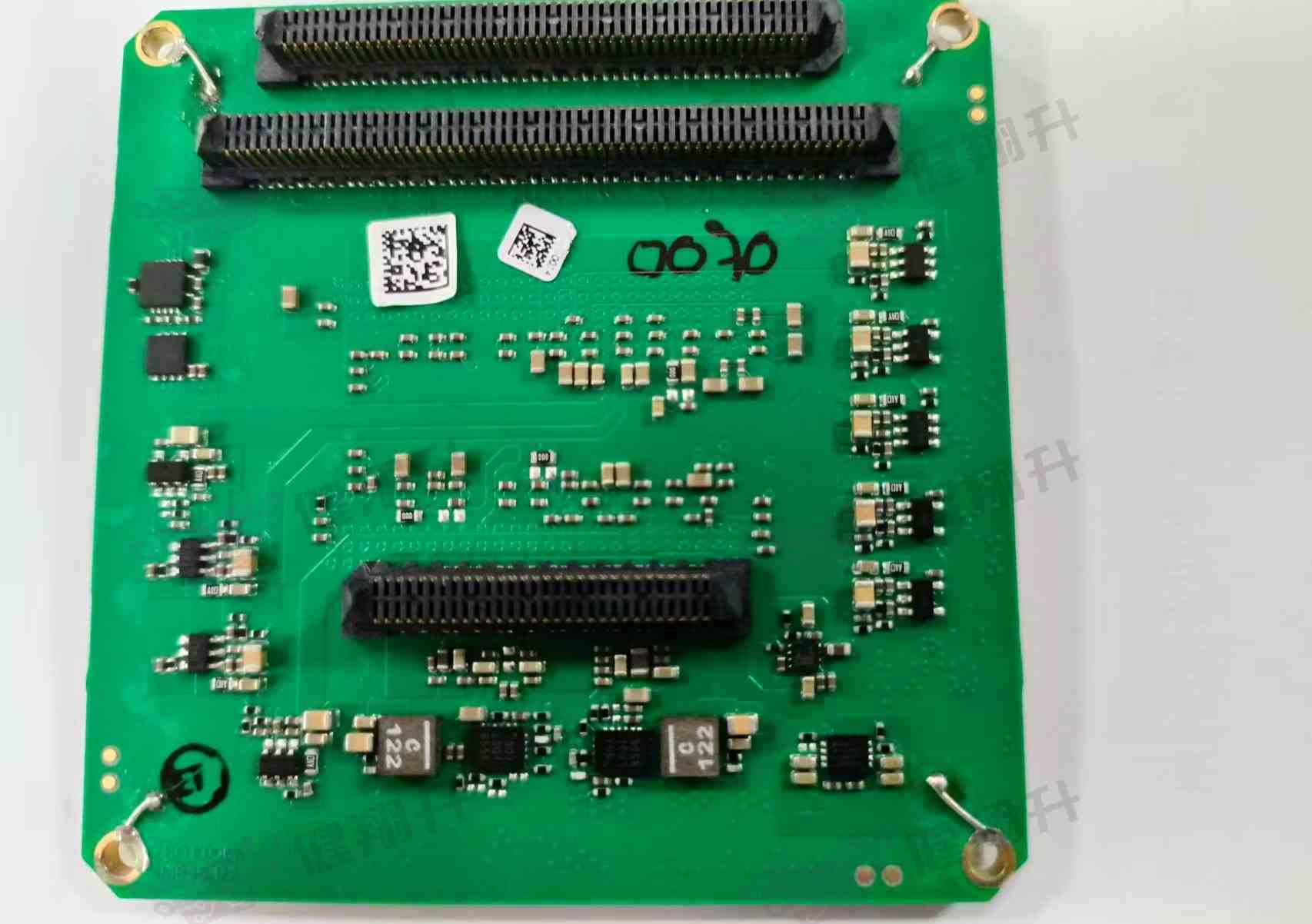 10层高速PCB板实物图,AI服务器高多层板
